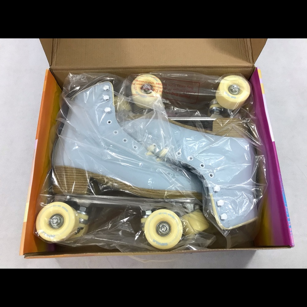Impala Quad Roller Skate Sky Blue Yellow 10 NWT - Picture 4 of 4